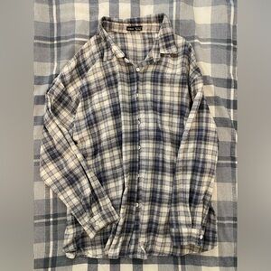 Women’s oversized flannel shirt